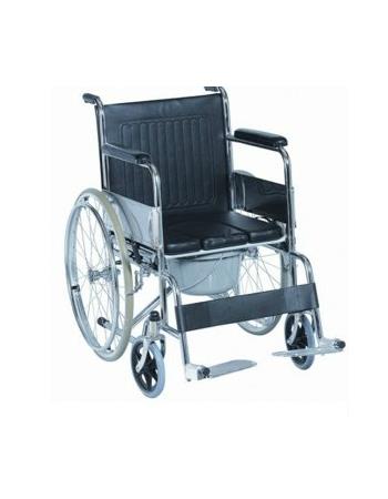 Commode Wheelchair with U Seat